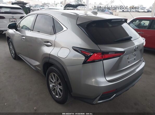 JTJBJRBZ6K2122856 2019 LEXUS NX 300H Gray Trasero izquierdo