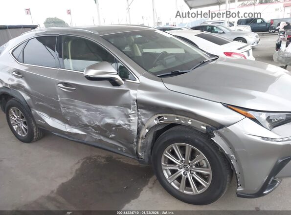 JTJBJRBZ6K2122856 2019 LEXUS NX 300H Gray Vista frontal