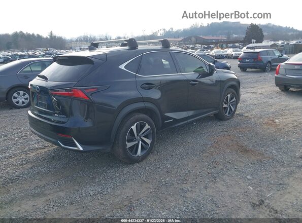JTJBJRBZXK2100956 2019 LEXUS NX 300H Black Задня права чверть