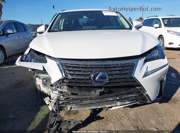 JTJBJRBZXK2103176 2019 LEXUS NX 300H White Widok zestawu wskaźników