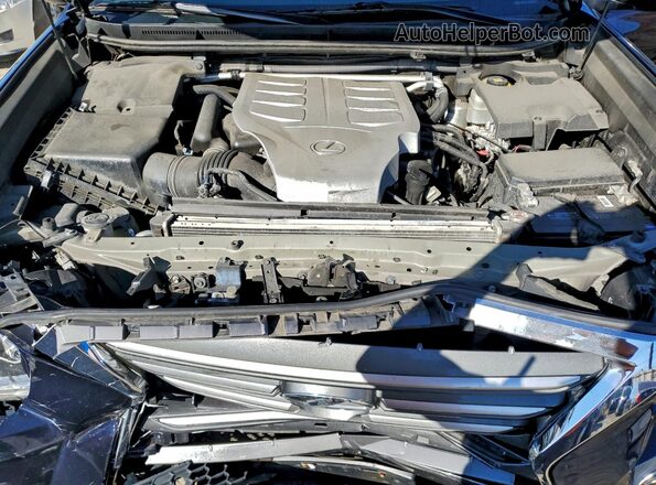 JTJBM7FX2K5219653 2019 LEXUS GX Blue Engine compartment view