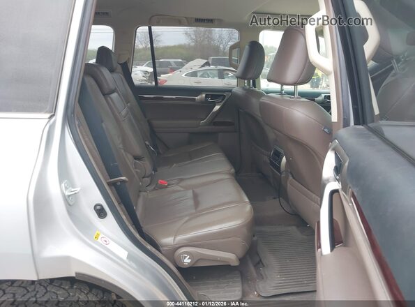 JTJBM7FX7G5122617 2016 LEXUS GX 460 Silver VIN კოდის სტიკერის ხედი