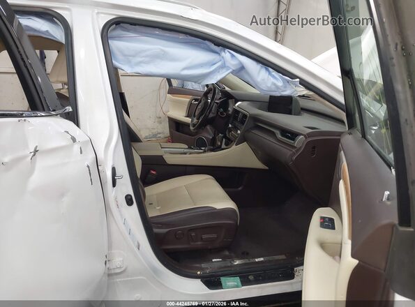 JTJBZMCA2K2041082 2019 LEXUS RX 350 White Vista interior delantera