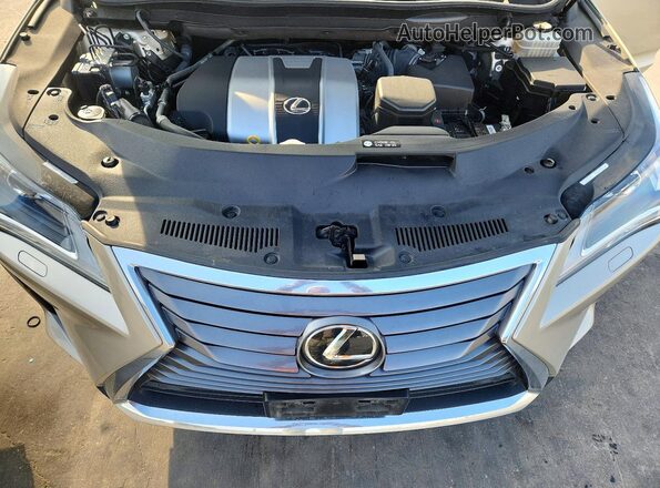 JTJBZMCA5G2004745 2016 LEXUS RX Бежевый Вид подкапотного пространства
