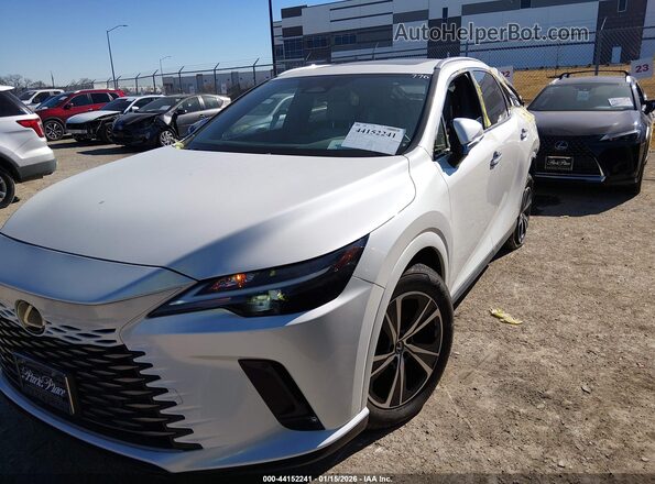 JTJCHMAA4R2013496 2024 LEXUS RX 350 White Front left