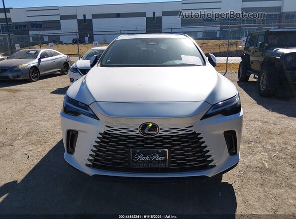 JTJCHMAA4R2013496 2024 LEXUS RX 350 White Instrument cluster view