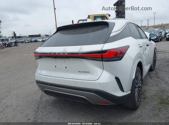 JTJCHMAA4R2014700 2024 LEXUS RX 350 White Rear right