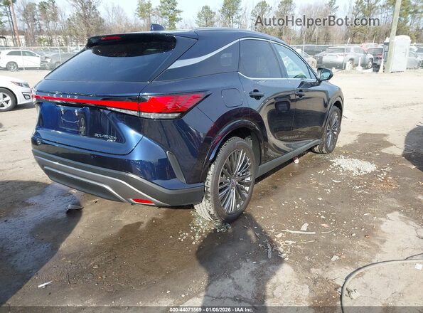 JTJCJMGA6S2026395 2025 LEXUS RX 450H+ Blue Задня права чверть