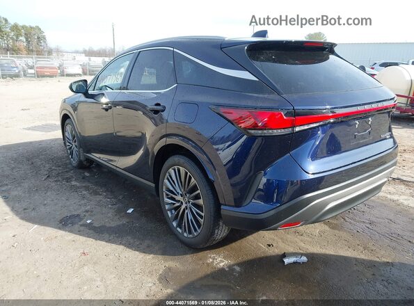 JTJCJMGA6S2026395 2025 LEXUS RX 450H+ Blue Задня ліва чверть