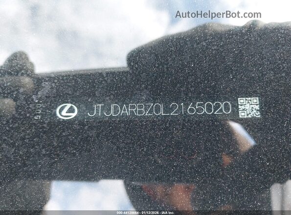 JTJDARBZ0L2165020 2020 LEXUS NX 300 Beige 
