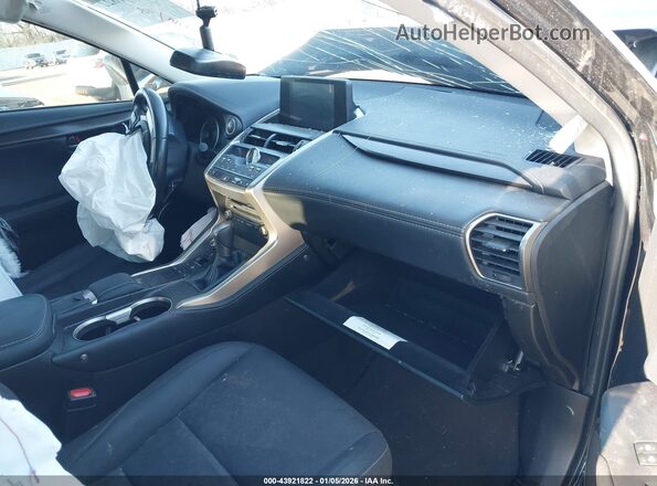 JTJDARBZ0L2166183 2020 LEXUS NX 300 Черный Вид салона спереди