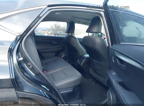 JTJDARBZ1L2164734 2020 LEXUS NX 300 Black VIN კოდის სტიკერის ხედი