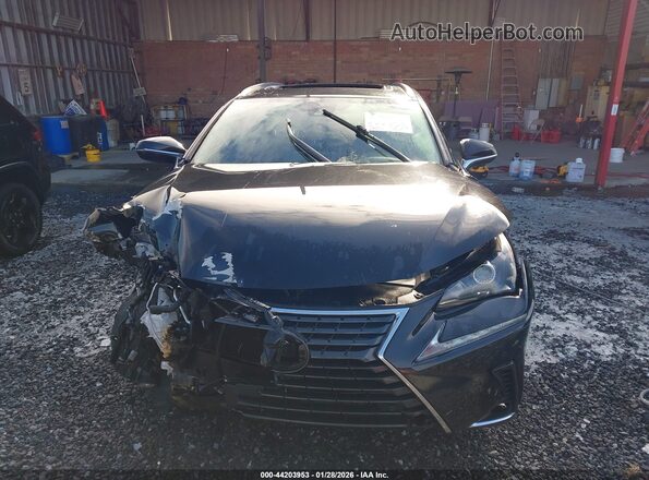 JTJDARBZ1L2164734 2020 LEXUS NX 300 Black ხელსაწყოთა პანელის ხედი
