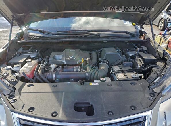 JTJDARBZ1M2178439 2021 LEXUS NX Silver Շարժիչի բաժամունքի տեսք