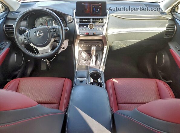 JTJDARBZ1M2178439 2021 LEXUS NX Silver Առջևի վահանակի տեսք
