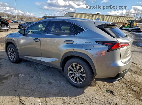 JTJDARBZ1M2178439 2021 LEXUS NX Silver Հետևի ձախ
