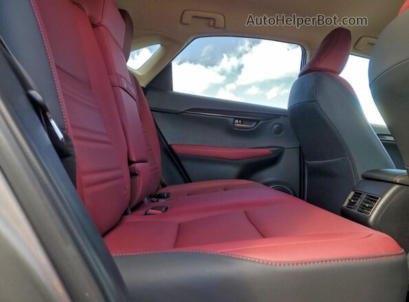 JTJDARBZ1M2178439 2021 LEXUS NX Silver Սալոնի հետևի տեսք