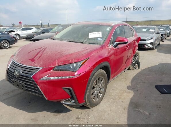 JTJDARBZ3M5020926 2021 LEXUS NX 300 Red Передня ліва чверть