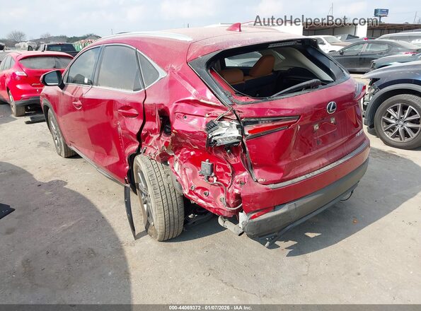 JTJDARBZ3M5020926 2021 LEXUS NX 300 Red Задня ліва чверть