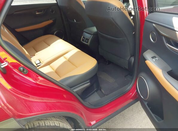 JTJDARBZ3M5020926 2021 LEXUS NX 300 Red Вид наклейки з VIN-кодом