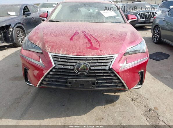 JTJDARBZ3M5020926 2021 LEXUS NX 300 Red Вид щитка приладів