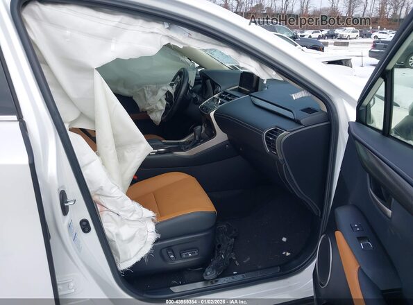 JTJDARDZ1M5025751 2021 LEXUS NX 300 White Widok wnętrza z przodu