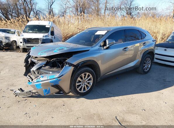 JTJDARDZ4M2240901 2021 LEXUS NX 300 Gray Przód lewy