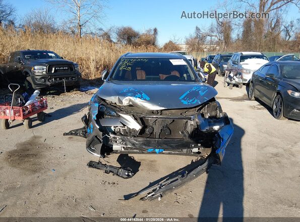 JTJDARDZ4M2240901 2021 LEXUS NX 300 Gray Widok zestawu wskaźników