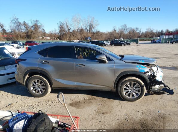 JTJDARDZ4M2240901 2021 LEXUS NX 300 Gray Widok wnętrza z tyłu