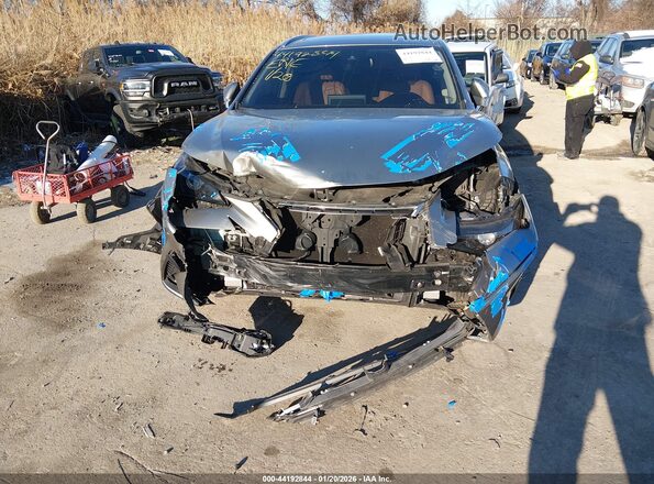 JTJDARDZ4M2240901 2021 LEXUS NX 300 Gray Widok z przodu