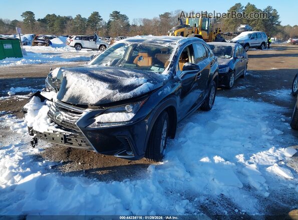 JTJDARDZ6L5010354 2020 LEXUS NX 300 Black Передня ліва чверть