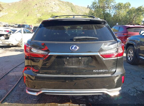 JTJDGKCA4J2005511 2018 LEXUS RX 450HL Black 