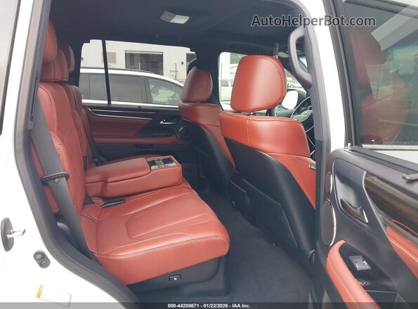 JTJDY7AX7M4340515 2021 LEXUS LX 570 Белый Вид наклейки с VIN-кодом