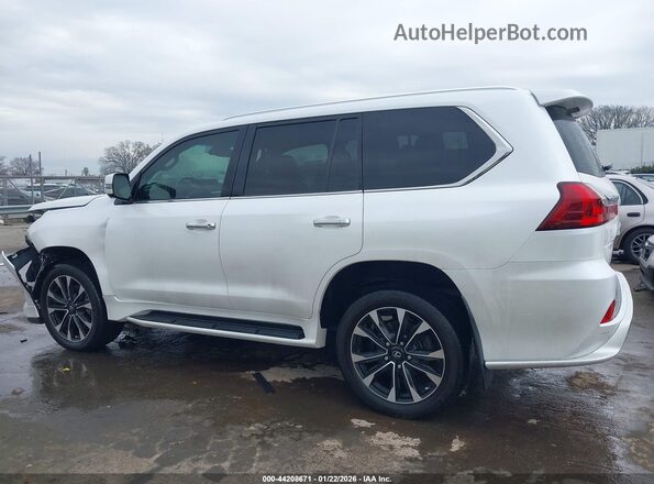 JTJDY7AX7M4340515 2021 LEXUS LX 570 Белый Панорамный вид салона 360°