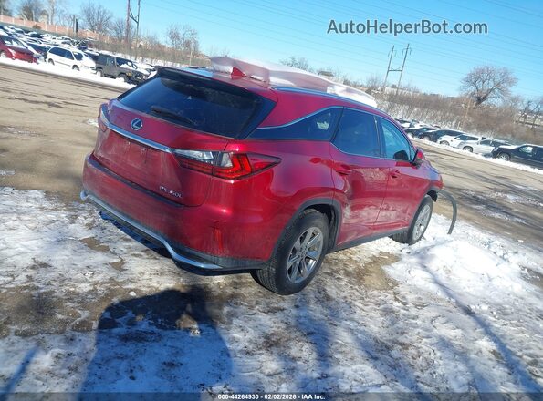 JTJDZKCA5K2015072 2019 LEXUS RX 350L Red Rear right