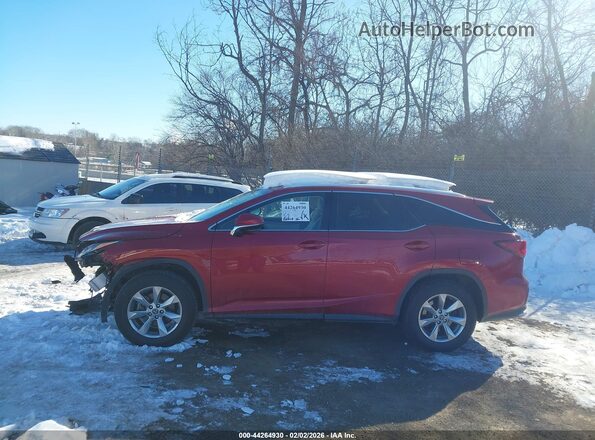 JTJDZKCA5K2015072 2019 LEXUS RX 350L Red 360 interior view