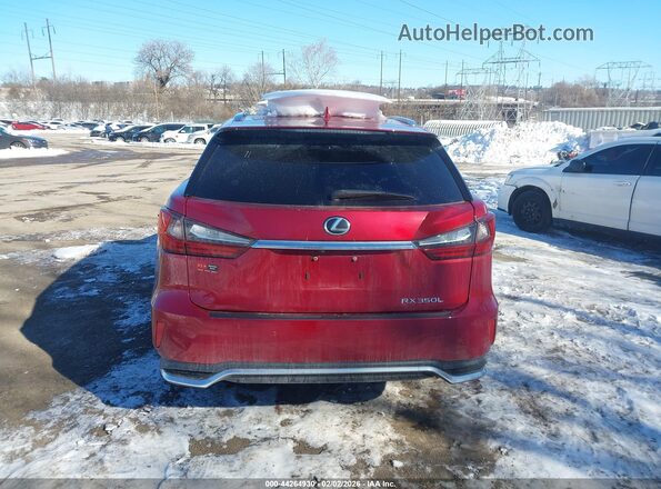 JTJDZKCA5K2015072 2019 LEXUS RX 350L Red 