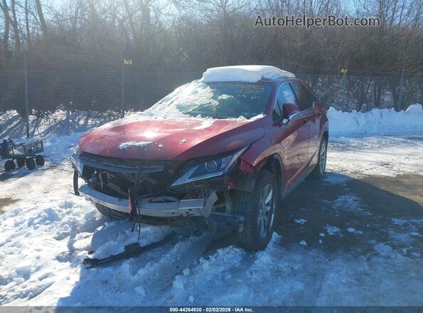 JTJDZKCA5K2015072 2019 LEXUS RX 350L Red 