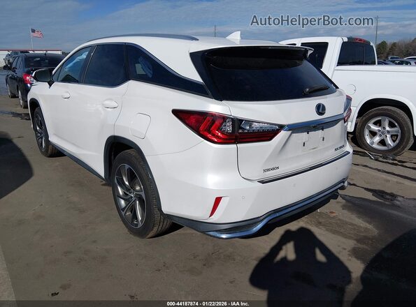 JTJDZKCA8K2017429 2019 LEXUS RX 350L White Задня ліва чверть