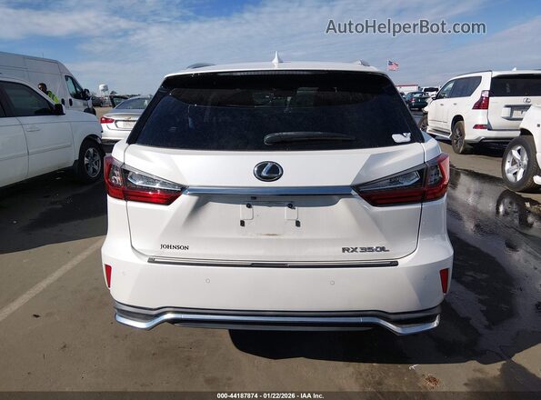 JTJDZKCA8K2017429 2019 LEXUS RX 350L White 