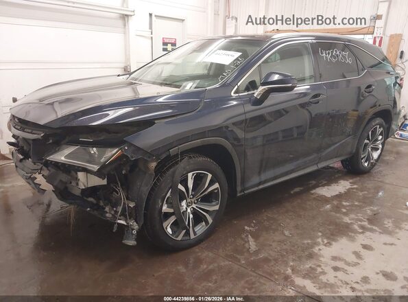 JTJDZKCA9J2010052 2018 LEXUS RX 350L Dark Blue Передняя левая четверть