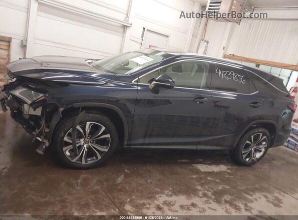 JTJDZKCA9J2010052 2018 LEXUS RX 350L Dark Blue Панорамный вид салона 360°