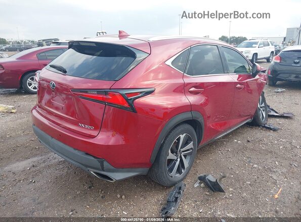JTJGARBZ0L2158968 2020 LEXUS NX 300 Red 