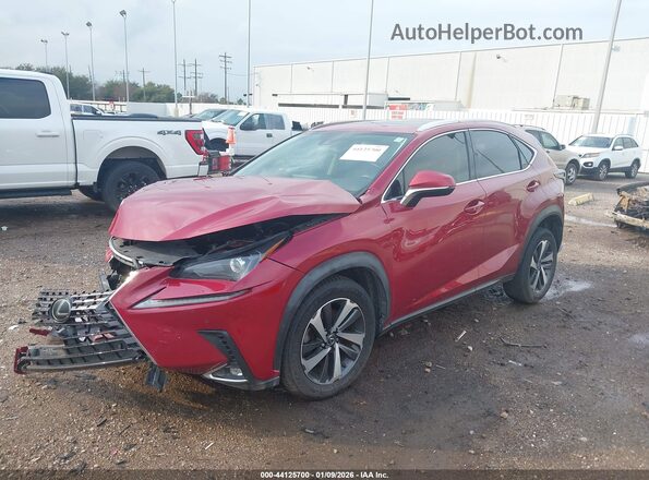 JTJGARBZ0L2158968 2020 LEXUS NX 300 Red 