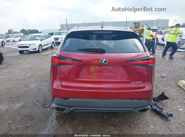 JTJGARBZ0L2158968 2020 LEXUS NX 300 Red 