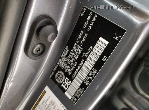 JTJGARDZ5M2236319 2021 LEXUS NX Charcoal 