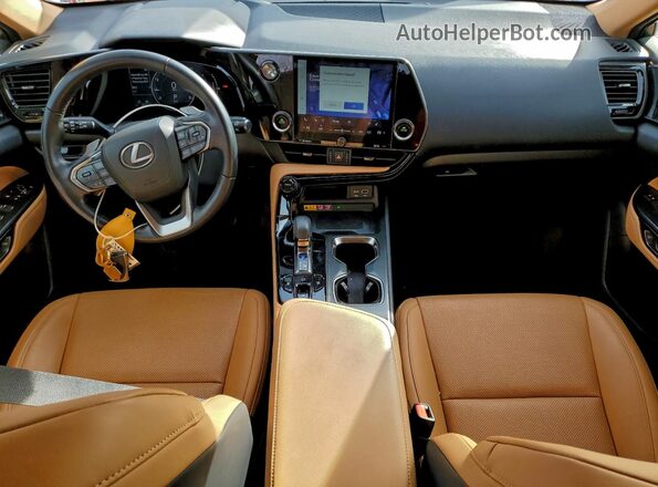 JTJGDCAZ6N2001390 2022 LEXUS NX Red Dashboard view