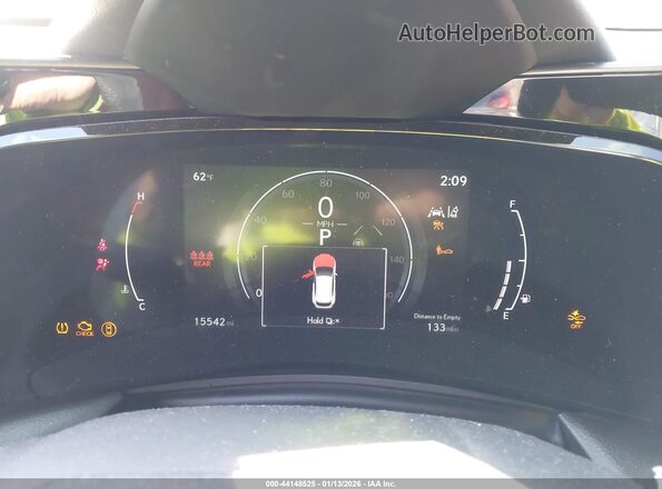 JTJGGCEZ5S2019330 2025 LEXUS NX 350 White Вид задніх сидінь