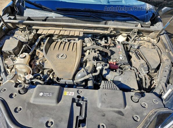 JTJGGCEZ8N2004003 2022 LEXUS NX Black Вид підкапотного простору
