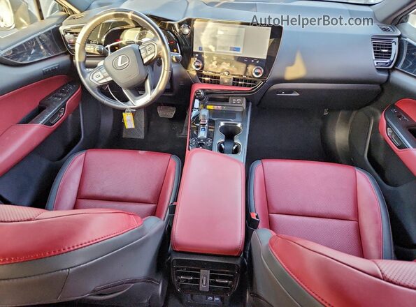 JTJGGCEZ8N2004549 2022 LEXUS NX Черный Вид панели приборов